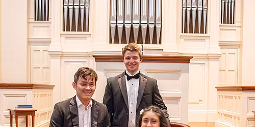 Senior Piano Recital: Juyoung Kim, Nicholas Rizzo, Camille Ramos