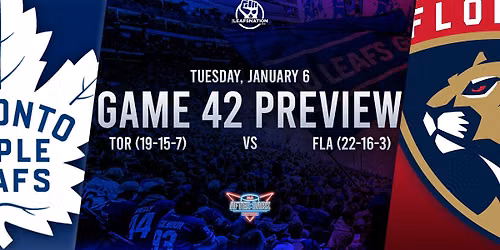 Florida Panthers at Toronto Maple Leafs at Scotiabank Arena