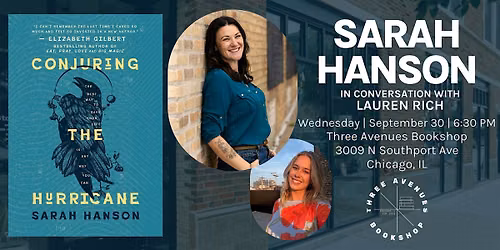 Author event with Sarah Hanson