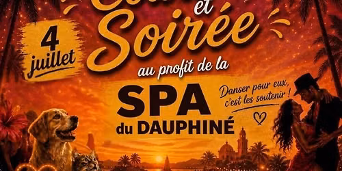 Stage et soir\u00e9e latino solidaire  pour la SPA DAUPHIN\u00c9 