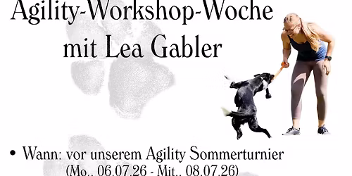 Agility Workshop-Woche mit Lea Gabler