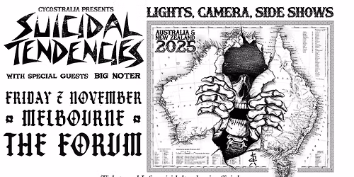 SUICIDAL TENDENCIES Australian Tour - MELBOURNE