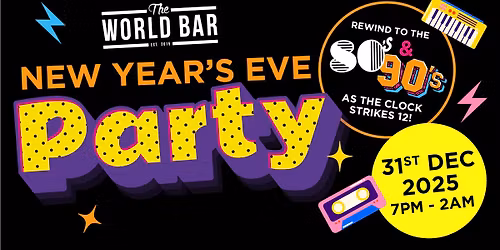 New Year's Eve Party at World Bar