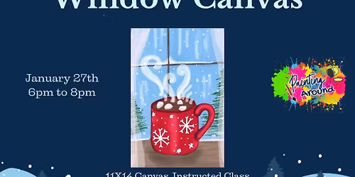 Winter Window Canvas
