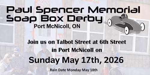 PAUL SPENCER MEMORIAL SOAPBOX DERBY - Hosted by YAG