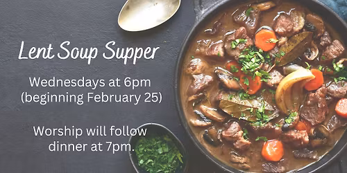 Lent Soup Supper