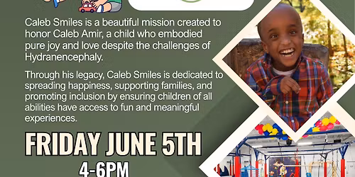 Caleb Smiles- Sponsored Open Play Event
