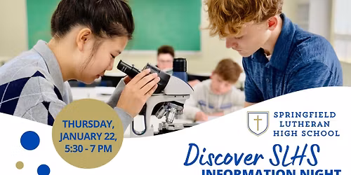 Discover SLHS Information Night