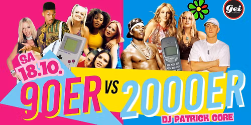 90s vs. 2000/10s im GEI Musikclub
