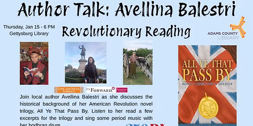 Author Talk: Avellina Balestri Revolutionary Reading