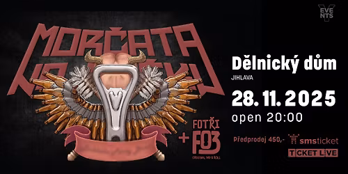 Mor\u010data na \u00fat\u011bku \/\/ 28. listopadu 2025 \/\/ D\u011blnick\u00fd d\u016fm Jihlava