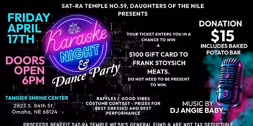 Karaoke & Dance Party