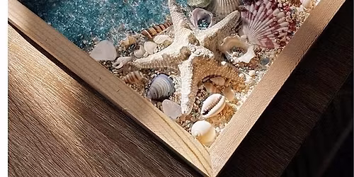 Create Your Own Ocean Resin Shadow Box STEAM Workshop