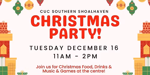 CUC Southern Shoalhaven Student Christmas Party