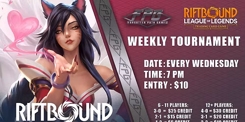 Riftbound Wednesday Weekly Tournament