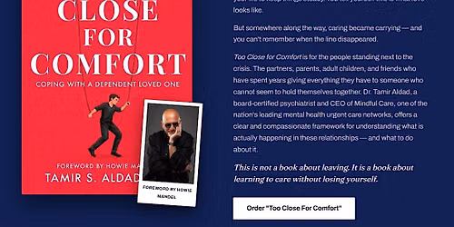 Book Talk | Too Close for Comfort with Dr. Tamir Aldad
