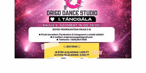 Origo Dance Studio I. T\u00e1ncg\u00e1la | Szeksz\u00e1rd
