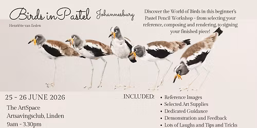 Birds in Pastel Art Workshop