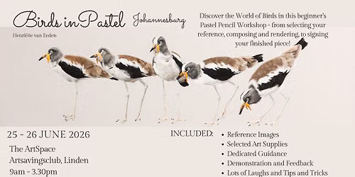 Birds in Pastel Art Workshop