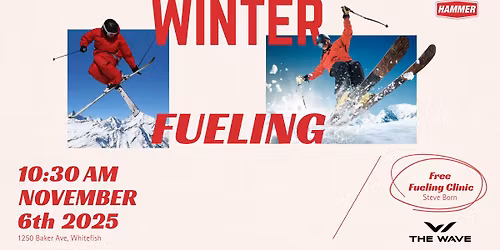 Winter Sports Fueling Clinic led by Steve Born