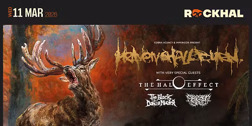 HEAVEN SHALL BURN, THE HALO EFFECT, THE BLACK DAHLIA MURDER & FROZEN SOUL \u2022 Rockhal, Luxembourg