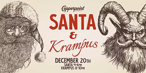 Santa & Krampus at The Point
