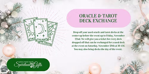Holiday Oracle & Tarot Deck Exchange!