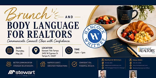 Brunch & Body Language For Realtors