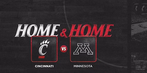 Cincinnati Bearcats vs. Minnesota Golden Gophers