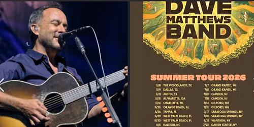 Dave Mathews Band 9\/5\/26 @ The Gorge, round trip shuttle seats