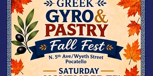 Fall Fest Gyro & Pastry Sale