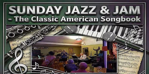 SUNDAY JAZZ & JAM -Every other Sunday Aug. 16th forward - Historic Downtown