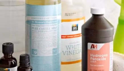 Making Household Cleaners from Everyday Products