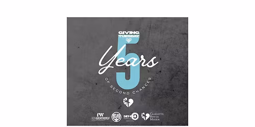 Giving Tuesday - Five Years of Second Chances