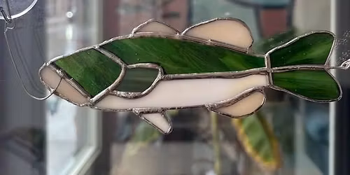 "Largemouth Bass" Stained Glass Class (Short & Sweet - 3 HRS)