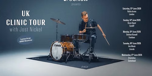 Jost Nickel Drum Clinic Into Music @ The Drill