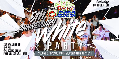 THE WHITE PARTY (5th Anniversary Edition)