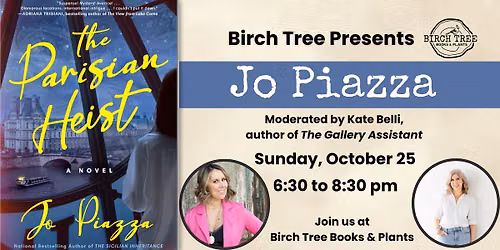 Author Event with Jo Piazza