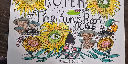 Rosemarty, Royek, Frogs I Like, Theresa Musatto and the Veils \/\/\/\/ + Art Exhibition by Mac @ KRC
