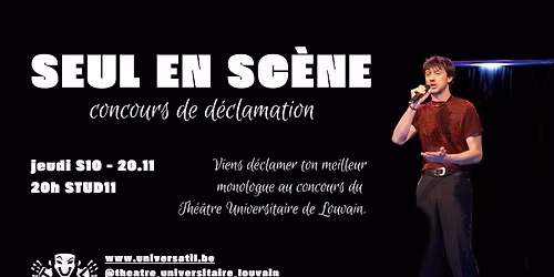Seul en sc\u00e8ne