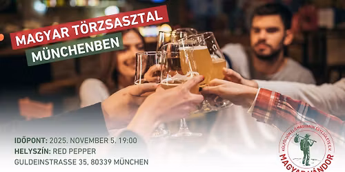 Magyar t\u00f6rzsasztal M\u00fcnchenben