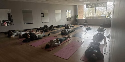 Restorative yoga flow