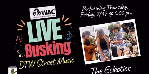Busking with The Eclectics!
