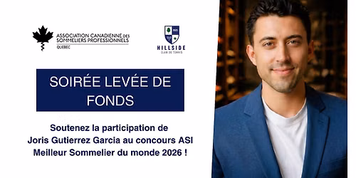 Lev\u00e9e de fonds pour soutenir la sommellerie!