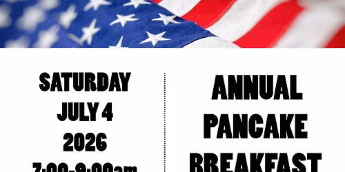 Annual 4th of July Pancake Breakfast