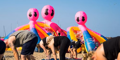FREE Yoga for ArtBlaze on the McKinley Beach!