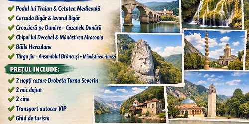 EXCURSIE CLISURA DUNARII-PLIMBARE CU TRENUL BANAT 