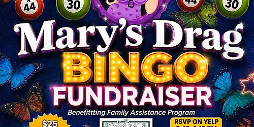 Mary's Drag Bingo Fundraiser