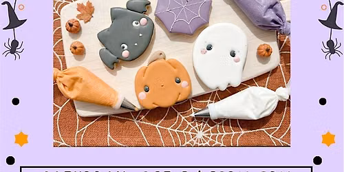 Kid\u2019s Class - Kids Halloween Cookie Decorating Class