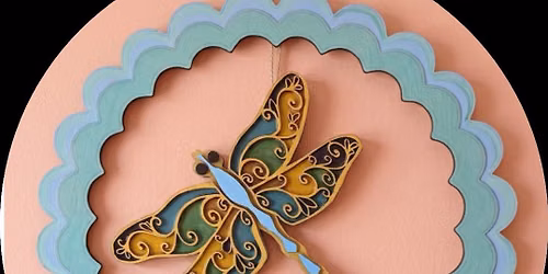 Dreamy Dragonfly Wall Pendant Paint Party
